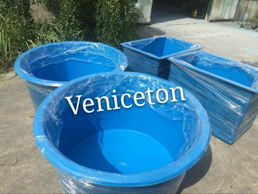 Cheap price mobile plastic fiberglass fish pond fish farm for sale