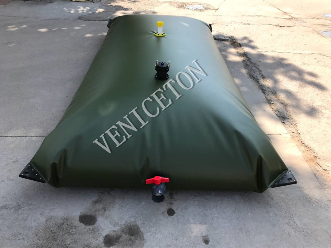 Portable reusable pillow shape PVC flexible water Storage tank for agriculture
