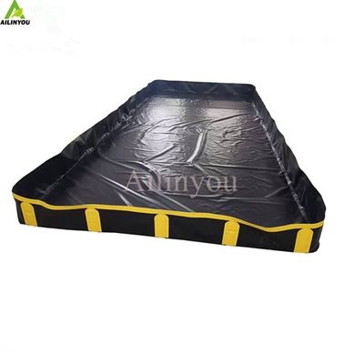 Factory Custom Oil Spill Boom PVC Oil Spill Protection Berm Industrial Plastic Containers For Oil