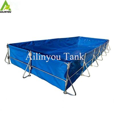 Factory Looking for Partners Custom Durable Foldable Round Tarpaulin Biofloc Fish Tanks of Aquaculture Farm Fish Pond