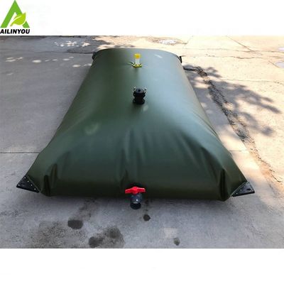 1000L collapsible plastic water tank pillow PVC irrigation storage tank