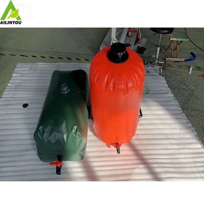 Military Outdoor Water Purification System Flexible  Camping Water Bladder For Drinking Water  40L ~200L