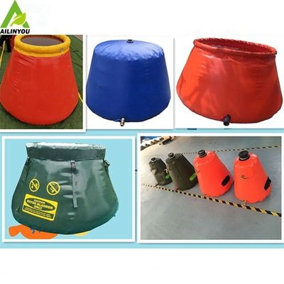 High Quality Onion Shape PVC Tarpaulin firepoof Water Storage Tank
