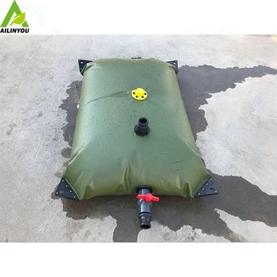 Light Weight Folding Customized 1000 Liter Pillow Water Storage Tank for Emergency storage Water  on Car or Truck