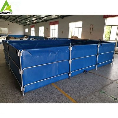 wholesale Folding Pvc Tarpaulin Fish Pond Tank for Fish Farming wholesale Folding Pvc Tarpaulin Fish Pond Tank for Fish