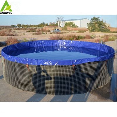 20000L Pvc Waterproof Tarpaulin For Fish Pond Biofloc Fish Tank Aquaculture Fish Farming Tanks