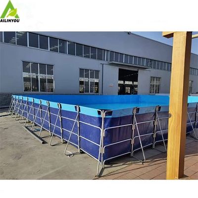 Factory Direct Sales Fsh Farming Equipment Hydroponics System Custom Shrimp Farm Tank