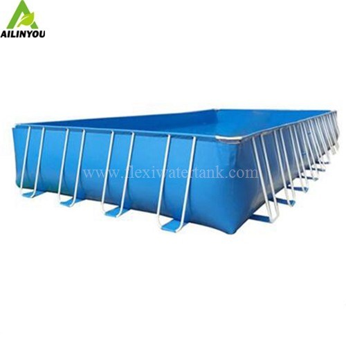 Factory price wholesales swimming  Pools Custom Mobile Swimming Pool Metal frame