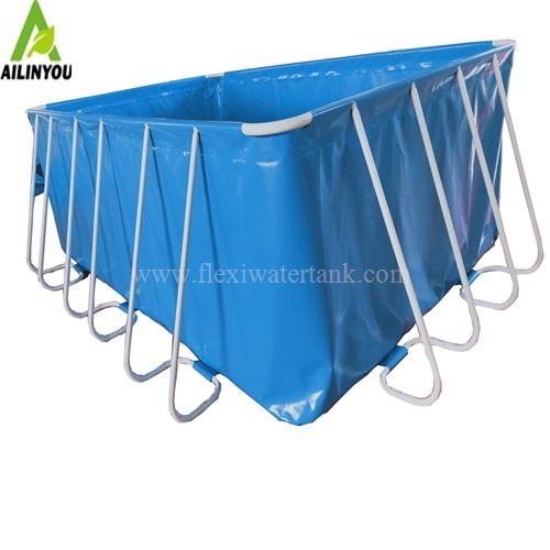 Factory price wholesales swimming  Pools Custom Mobile Swimming Pool Metal frame