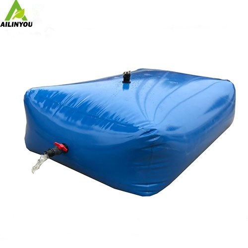 Good Selling Collapsible Inflatable Pillow Water Storage Tank  Durable Tarpaulin PVC Flexible Water Tank