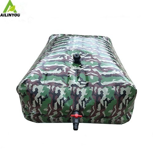 Good Selling Collapsible Inflatable Pillow Water Storage Tank  Durable Tarpaulin PVC Flexible Water Tank