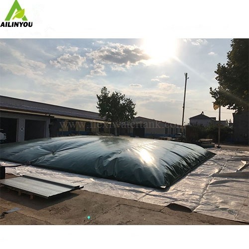 3000 Liter Portable Inflatable PVC Flexible Water Storage Pillow Tank Transportable Liquid Storage Bag Container