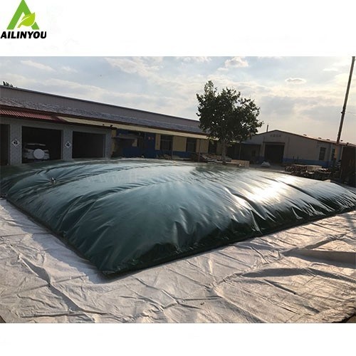 Manufacturers direct selling  Portable reusable pillow shape PVC flexible water Storage tank for agriculture