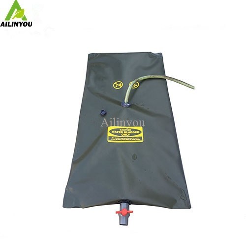 Ailinyou Flexible Food Grade TPU Drinking Water Bladder Tank 500 Liters TPU Tank