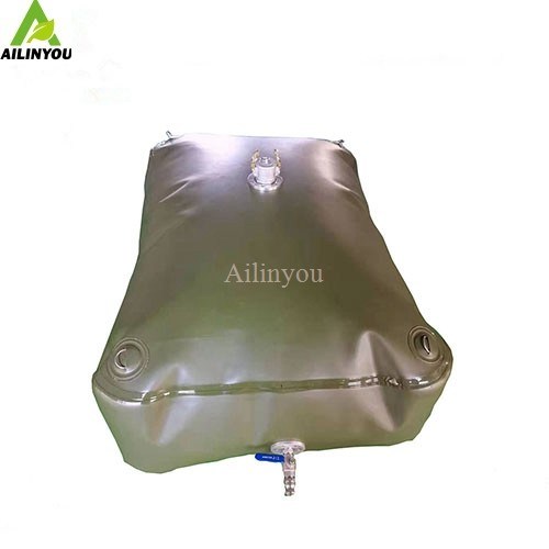 Ailinyou  Customized  TPU Foldable Diesel Bladder 500 Liter for Boat or Marine Fuel Storage