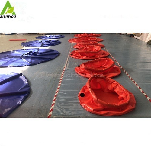 Ailinyou Hot Sale Self- Supporting Onion Water Storage Bladder Tank 2500L for national fire