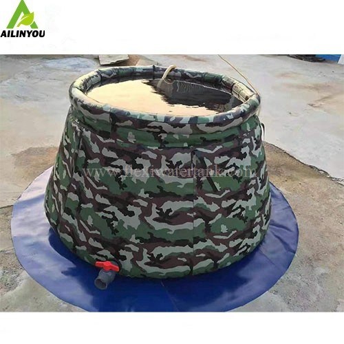 Whole Sale Collapsible Fire Fighting Water Tank Pvc Onion Shaped Bladder Tank Rain Water Collector Tank