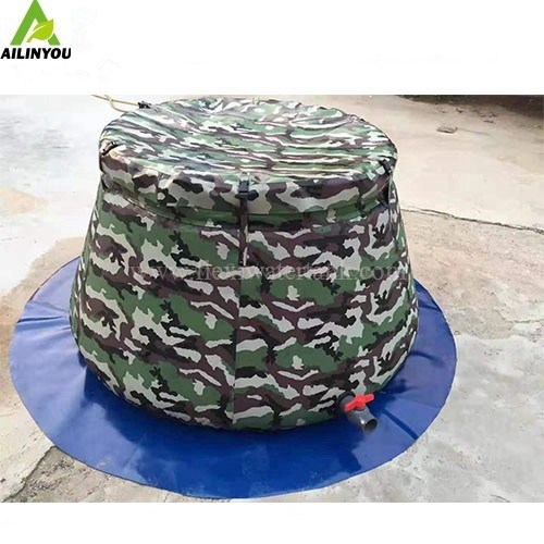 Fast Availability Anti-uv Folding Collapsible Inflatable PVC Onion Shape Water Tank Onion Tank