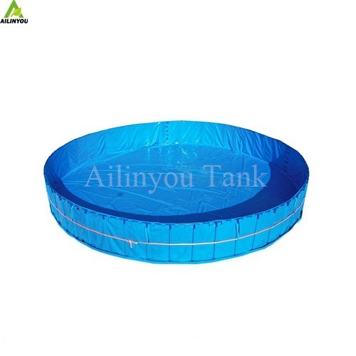 Best Quality Collapsible fish pond Pvc Koi Fish Farming Tanks for fish farming