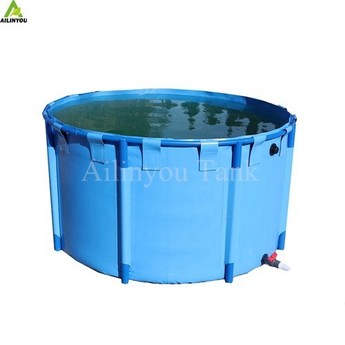 Plastic Fish Farming Tank Soft PVC Tarpaulin Fish Farming Water Storage Tanks
