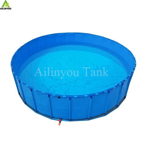 Best Quality Collapsible fish pond Pvc Koi Fish Farming Tanks for fish farming