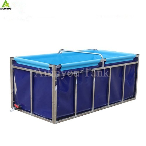 Customized  Aquaculture Fish Tanks Pvc Tank Fish Farming Fishing