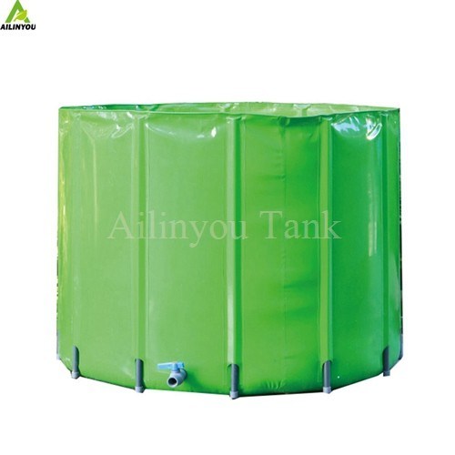Hot Selling Plastic Fish Tanks Foldable Pvc Tarpaulin Fish Farming Pond Tank