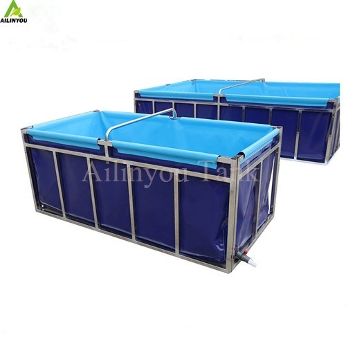 Aquaculture/ Farming Flexible PVC Plastic Rain Water Storage Harvesting Tank Irrigating