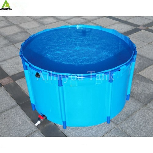 Best Quality Collapsible fish pond Pvc Koi Fish Farming Tanks for fish farming