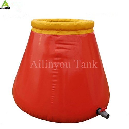 Collapsible Flexible Onion Shape Water Storage Bladder Tank Onion Water Bladder Tanks For Fire Fighting