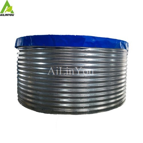 Hot Sale Aquarium Fish Tank Tarpaulin Water Farming Pond By Galvanized Steel Coaming Protecting