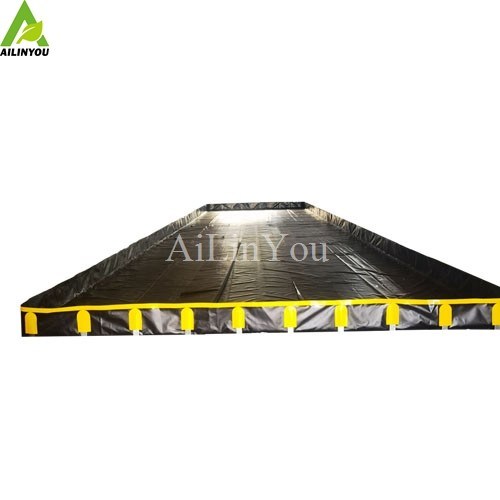 Ailinyou Hot Sale Oil Spill Containment  Berms Customized Flexible Collection Tank