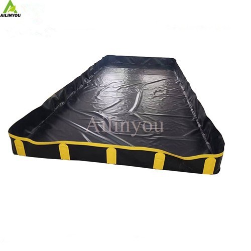 Ailinyou Hot Sale Oil Spill Containment  Berms Customized Flexible Collection Tank