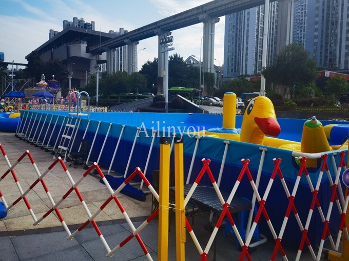 High Quality Mobile Swimming Pool Prefabricated Metal Frame Swimming pool