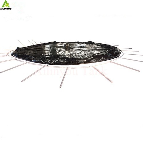 Recirculating Aquaculture System Foldable PVC Aquaculture Fish Pond Fish Farming Tanks for Shrimp Fish Raising