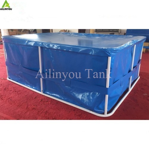 Hot Sale Collapsible PVC Tarpaulin Fish Farming Tanks Indoor Outdoor Biofloc Equipment Ponds for RAS Catfish Tilapia Far