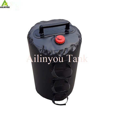 Factory Hot Sale PVC Camping Water Bag Collapsible Canopy Water Weight Bag 20L