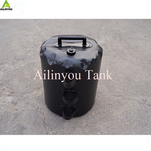 Factory Hot Sale PVC Camping Water Bag Collapsible Canopy Water Weight Bag 20L