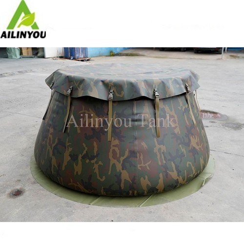 Ailinyou Hot Sale Foldable PVC Onion Water Storage Tanks for Military Onion Fire Protection