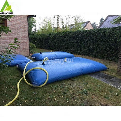 China Factory Supply 2000liters ~100,000Liters PVC Collapsible Rectangular Water Storage Tank for water treatment