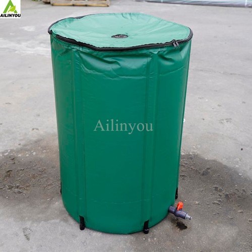 Portable 13-500gallon  Rain Barrel Water Tank Collapsible Rainwater Collection System Storage Container