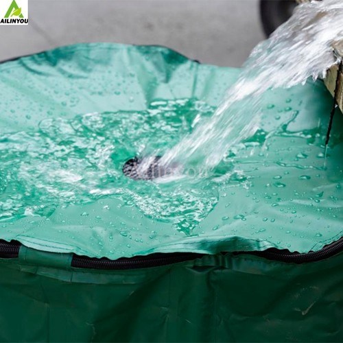 China Factory Supply Collapsible Rainwater Barrel Flexible Compressible Rain Barrel