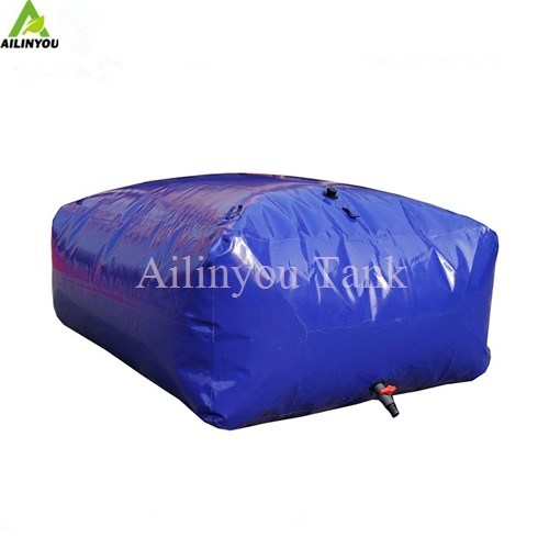 Factory Price Soft 1000L 2000L 3000L 5000L Collapsible PVC Pillow Flexible Rain Water Tank For Garden