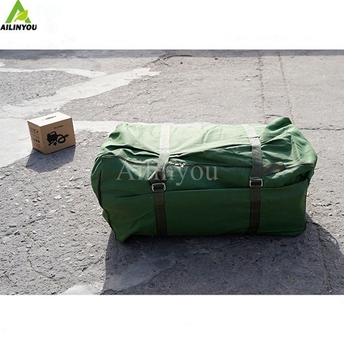 Custom Outdoor  Camping Inflatable Waterproof Canvas Emergency Shelter Heavy Duty Rescue Disaster Relief Tent