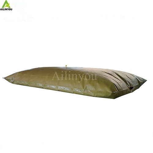 Ailinyou Factory Wholesale PVC Collapsible Water Storage Bladder Tanks 30000 Liter Flexible Water Tanks for Irrigation