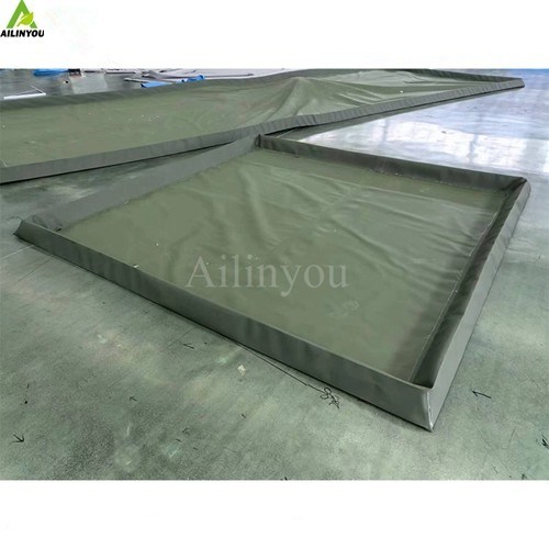 Ailinyou Custom-made  Size  PVC Foam Wall Containment Berm  for Capture nuisance leaks and spills from vehicles