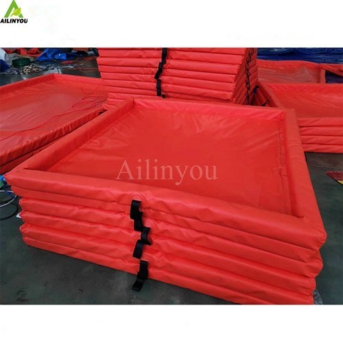 Ailinyou Custom-made High Quality Prevent Liquid Escape Oil Spill Containment Barrier Berm