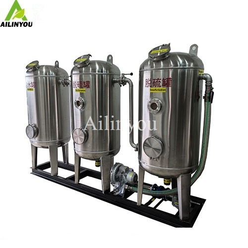 Ailinyou  Factory Custom-Made  100m3 Biogas Purification System Remove H2S and Water Biiogs  Scrubber System