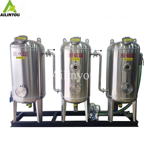 Ailinyou  Factory Custom-Made  100m3 Biogas Purification System Remove H2S and Water Biiogs  Scrubber System