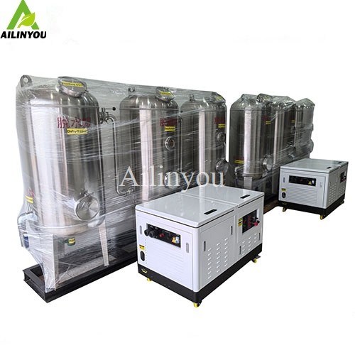 Ailinyou  Wholesale  Diesel Gasoline Biogas Electric Generating Set 5KW ~20KW Biogas Generator  High Quality